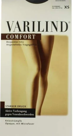 Varilind Comfort Kniestrümpfe Xs Schwarz