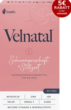 Velnatal Schwangerschaft + Stillzeit 90 Weichkapseln