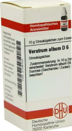 Veratrum Album D6 Dhu 10 G Globuli