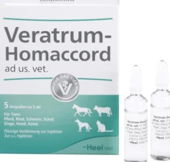 Veratrum Homaccord Ad Us. vet. 5 Ampullen