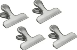 Verschlussklammern Edelstahl 4 Stk