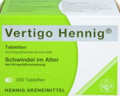 Vertigo Hennig 200 Tabletten