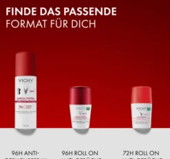 Vichy Clinical Control Deo Spray 96h Doppelpack 2 x 125 ml Spray