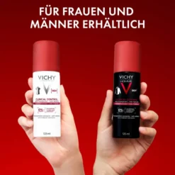 Vichy Clinical Control Homme Deo Spray 96h Doppelpack 2 x 125 ml Spray