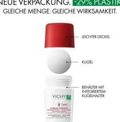 Vichy Deo Clinical Control 96h Roll on 50 ml