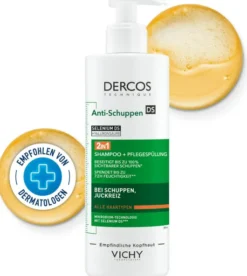 Vichy Dercos Anti-Schuppen 2in1 Shampoo + Conditioner 390 ml