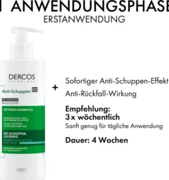 Vichy Dercos Anti-Schuppen Shampoo für fettige Kopfhaut 390 ml