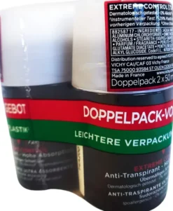 Vichy Homme Deo Roll-on Antitranspirant 2 x 50 ml