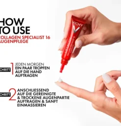Vichy Liftactiv Collagen Specialist 16 Augenpflege 15 ml + gratis Kosmetiktasche 1 Stück