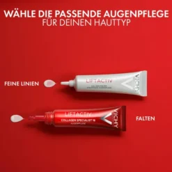 Vichy Liftactiv Collagen Specialist 16 Augenpflege 15 ml + gratis Kosmetiktasche 1 Stück