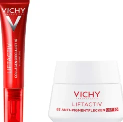 Vichy Liftactiv Collagen Specialist 16 Augenpflege 15 ml + gratis Vichy Liftactiv B3 Anti-Pigfmentflecken LSF 50 15 ml