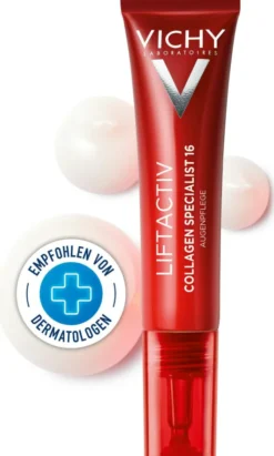 Vichy Liftactiv Collagen Specialist 16 Augenpflege 15 ml + gratis Vichy Liftactiv B3 Anti-Pigfmentflecken LSF 50 15 ml