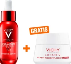 Vichy Liftactiv Collagen Specialist 16 Bonding Serum 30 ml + gratis Liftactiv B3 Anti-Pigmentflecken LSF50 15 ml