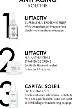 Vichy Liftactiv Hyaluron Creme ohne Duftstoffe 50 ml