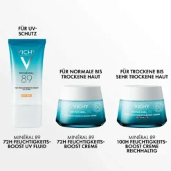 Vichy Mineral 89 Feuchtigkeits-Boost UV-Fluid 50 ml