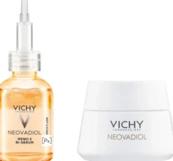 Vichy Neovadiol Meno 5 BI-Serum 30 ml + gratis Neovadiol Nachtpflege nach den Wechseljahren 15 ml