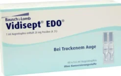 Vidisept Edo Augentropfen 60 X 0,6 ml