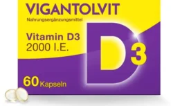 Vigantolvit 2000 I.E. Vitamin D3 60 Weichkapseln