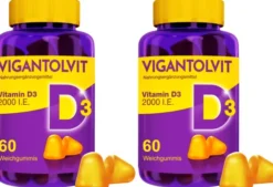 Vigantolvit 2000 I.E. Vitamin D3 2 x 60 Weichgummis