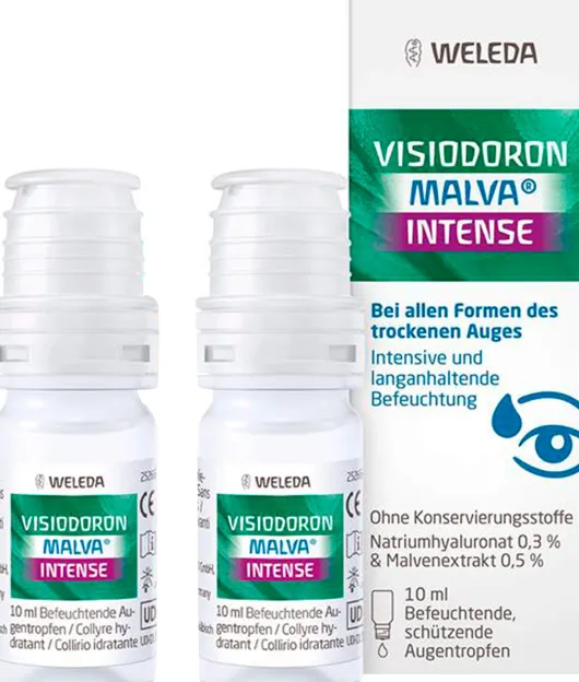 Visiodoron Malva Intense Augentropfen 2 x 10 ml