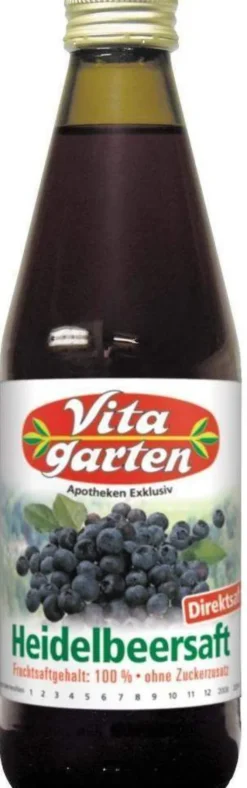 Vitagarten Heidelbeersaft