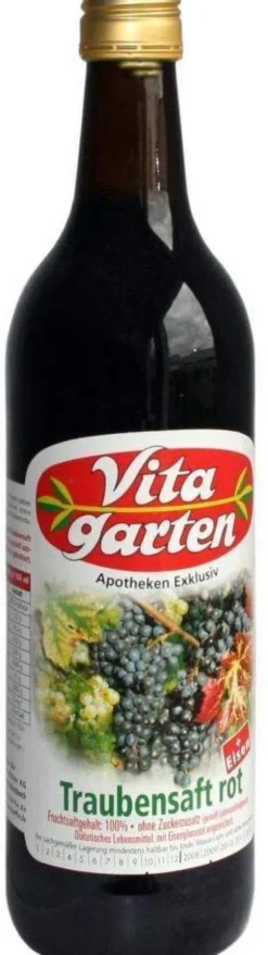 Vitagarten Roter Traubensaft