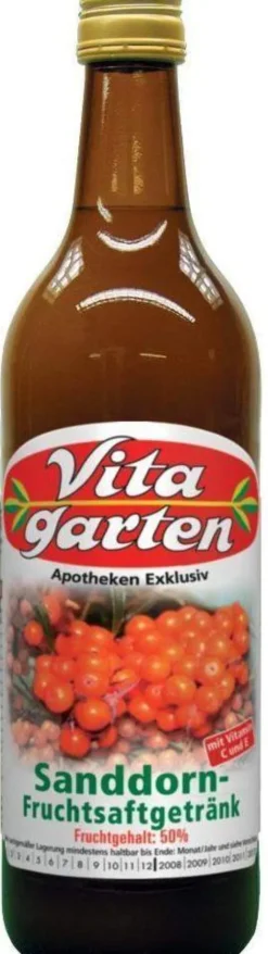 Vitagarten Sanddorn Fruchtsaftgetränk 750 ml Saft