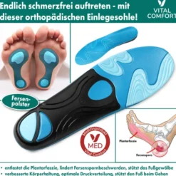 Vital Comfort Einlegesohlen bei Fersensporn Größe 36-38 1 Paar