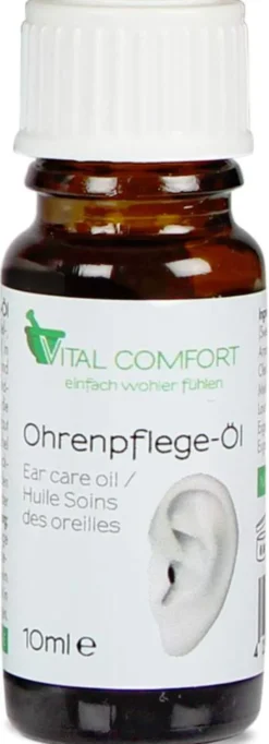 Vital Comfort Ohrendusche und -pflegeöl 2-teiliges Set 1 Stück