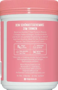 Vital Proteins Beauty Collagen Strawberry Lemon 271 G Pulver