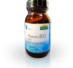 Vitamin B12 Aktiv Methylcobalamin 60 Kapseln