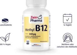 Vitamin B12 500 µg 180 Lutschtabletten