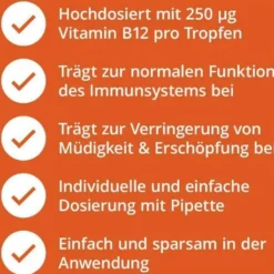 Vitamin B12 250 µg Tropfen 50 ml