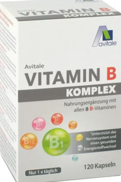 Vitamin B Komplex 120 Veggie-Kapseln