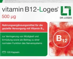 Vitamin B12-Loges 500 µg 120 Kapseln