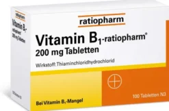 Vitamin B1 Ratiopharm 100 Tabletten