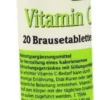 Vitamin C Brausetabletten 20 Brausetabletten