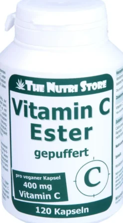 Vitamin C Ester 400 mg Gepuffert Vegetarische Kps