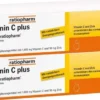 Vitamin C plus Zink-ratiopharm 2 x 40 Brausetabletten