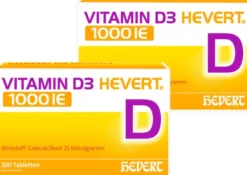 Vitamin D3 Hevert 1000 I.E. Tabletten 2 x 200 Stück
