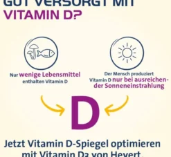 Vitamin D3 Hevert 2.000 I.E. 60 Tabletten