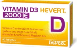 Vitamin D3 Hevert 2.000 I.E. 60 Tabletten