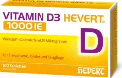 Vitamin D3 Hevert 1000 I.E. 100 Tabletten