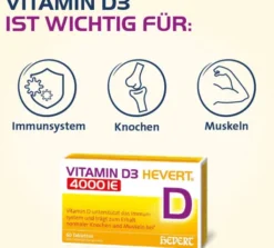 Vitamin D3 Hevert 4.000 I.E. 60 Tabletten