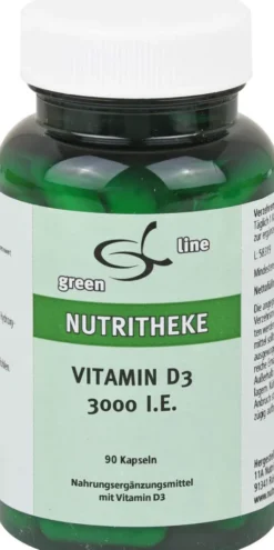 Vitamin D3 3.000 I.E. 90 Kapseln