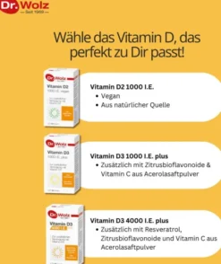 Vitamin D2 1000 I.E. Vegan 60 Kapseln