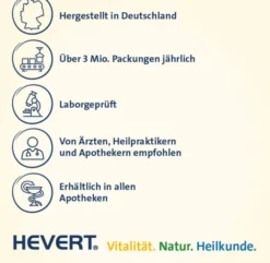 Vitamin D3 K2 Hevert + Calcium und Magnesium 4000IE 120 Kapseln
