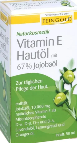 Vitamin E Hautöl Mit 67% Jojobaöl 50 ml