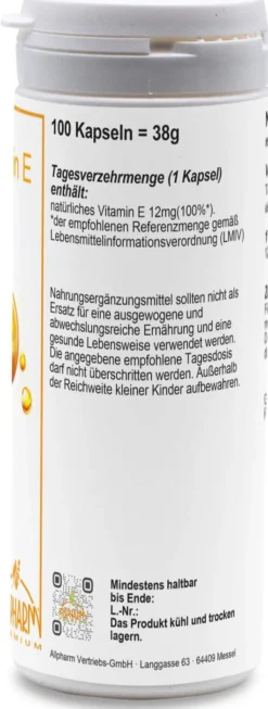 Vitamin E Kapseln