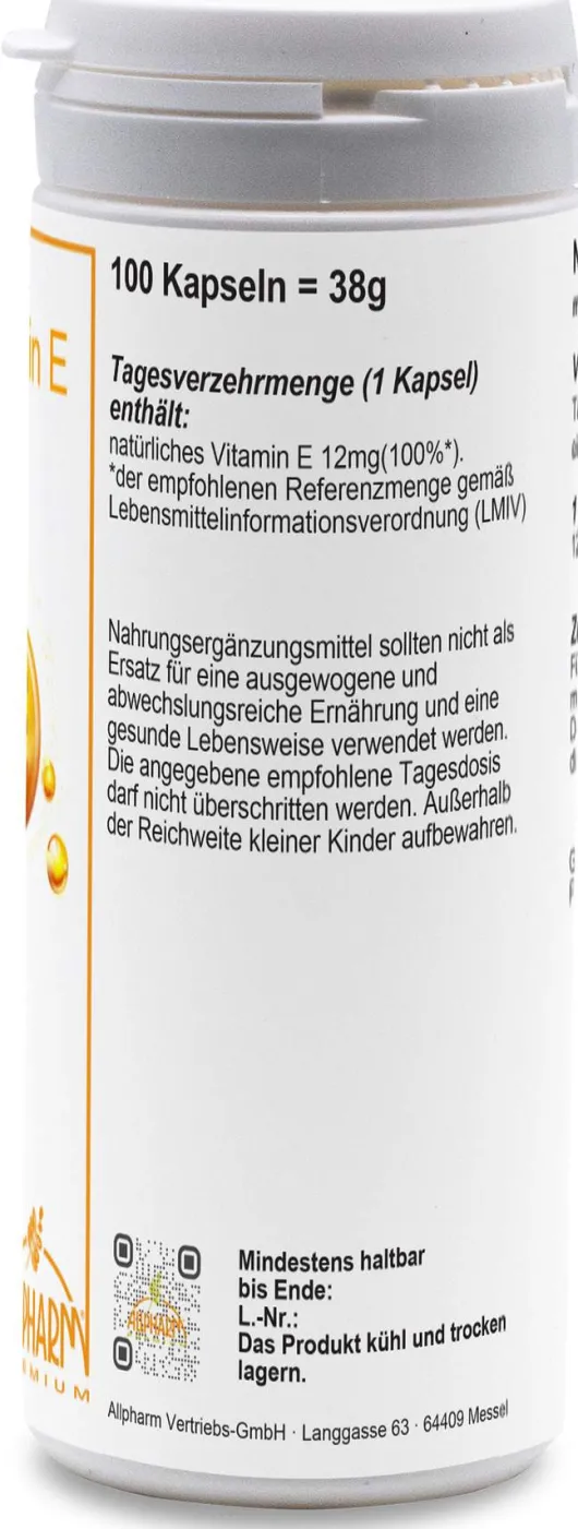 Vitamin E Kapseln
